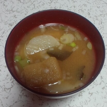 自家製のかぶを入れて作ったよ♪甘いかぶが美味しいね♥ご馳走様でした～
昨日はそっちも雪だったかな？